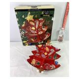 Navidad Chip & Dip Platter