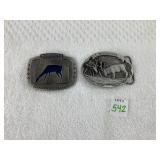 Yosemite & Yellow Stone Belt Buckles