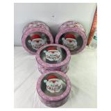 Merry Christmas Treat Tins