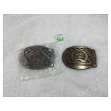 Quaker State Belt Buckles