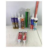 Assorted Adhesives & Sealants, Silicone & Misc