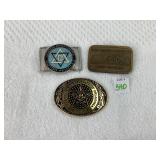 Dodge Brothers, Cast RR & Seal of US Belt Buckles