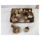 Acorn & Squirrel Ornaments