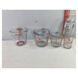 Glass Pyrex & Anchor Hocking Measuring Cups