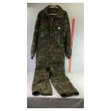 Quilted Camo Coveralls, No Size