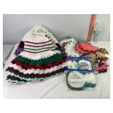 Crocheted Potholders & Misc