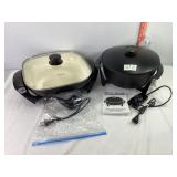 Oster Electric Skillet & Westbend 5qt Soup Pot
