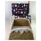 2 Silver & 2 Gold Tree Skirts