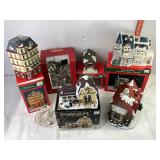 Assorted Porcelain Village Buildings