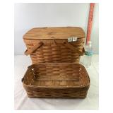 Longaberger Basket & Picnic Basket