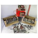 Lighted Porcelain Village Buildings