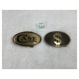 Case & "$" Belt Buckles