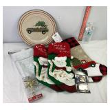 Stockings, Plates & Misc