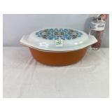 Pyrex Navajo 2.5qt Casserole w/Lid