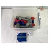 Hand Weights, Leg Weight & Tape