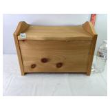 Wooden Box w/Storage