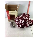 Sunbeam Velvet Plush Heated Throw