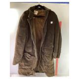 Fox Knapp Corduroy Coat Sz 42