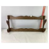 Wooden 2 Gun Gunrack Approx 25" Wide
