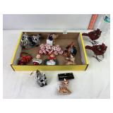 Assorted Ornaments & Cardinals