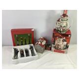 Carolers & Porcelain Village Buildings