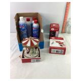 Spray Snow, Star Laser, Treat Launcher & Carousel