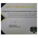 2 Shepherd University Basketball Season Passes