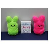 Peeps & Cute Sign
