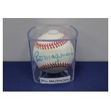Bill Mazeroski Signed Baseball