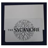 $100 Gift Certificate to The Sycamore