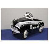 Antique Replica Peddle Police Car