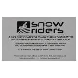 Snow Tubing Passes for Two Guests