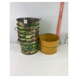 Vintage Metal Pails