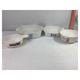 Corning Christmas Dishes