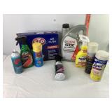 Air Filter, SAE 5W-20 Oil & Misc Cleaners