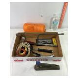 Paint Roller, Stapler, Swing Hooks & Misc