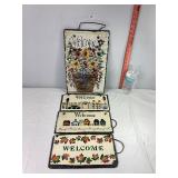 Hanging Welcome Slates