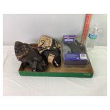 Ball Gloves & Rod Holder