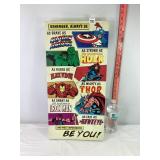 Marvel Canvas Pic, Approx 25" x 12"