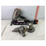 Air Impact Wrench, Sander & Paslode Nailer