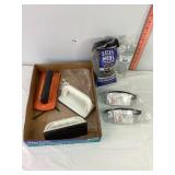 Steel Wool, Safety Glasses & Push Blocks