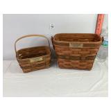 Longaberger Mistletoe & Holiday Memory Basket