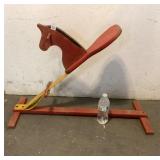 Vintage Bouncy Horse