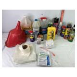 Household Cleaners, Bug Spray, Deicer Funnel, Misc