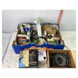 Asst Staples, Fasteners, Nails, Wall Base & Misc
