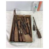 Wooden Handled Screwdrivers