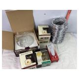 Light Fixture, Hall & Closet Latch Sets & Misc