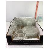 Fostoria Plates, Salad Plates & Serving Plate