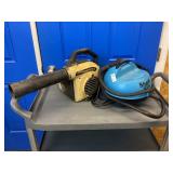 McCulloch Gas Blower & Shark Steam Blaster