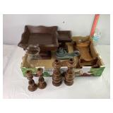 Wooden Decor & Candle Sticks